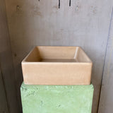 Outlet - Concrete Sink - Soft Square - Nut