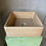 Outlet - Concrete Sink - Soft Square - Nut