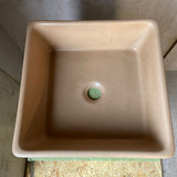 Outlet - Concrete Sink - Soft Square - Nut