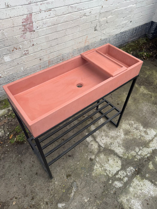 Sample Sale -  Concrete Sink - The Double Vanity - Babe