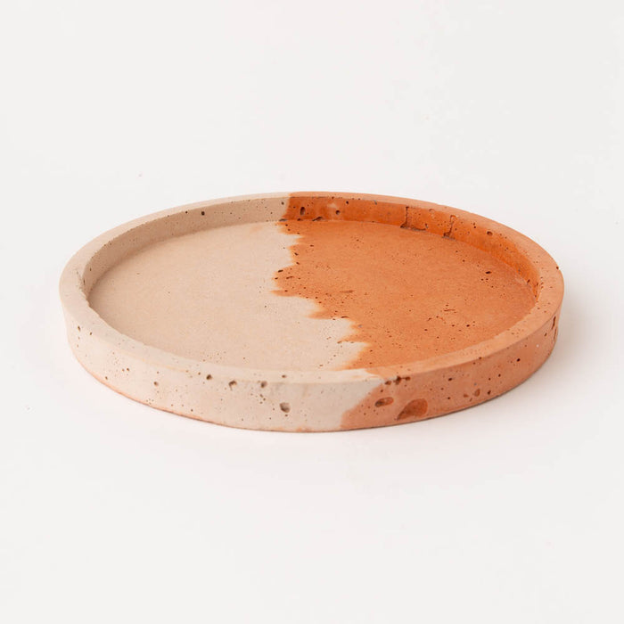 Round Concrete Tray - 29cm